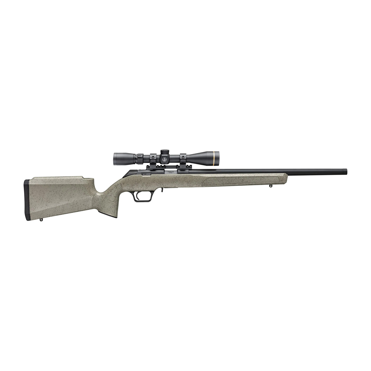 MODEL 2020 RIMFIRE TARGET .22 LR RIFLE, SAGE W/ BLACK WEBBING