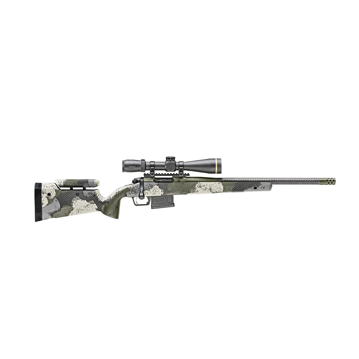 MODEL 2020 WAYPOINT 6MM CREEDMOOR RIFLE, ADJUSTABLE W CARBON FIBER BARREL – EVERGREEN1